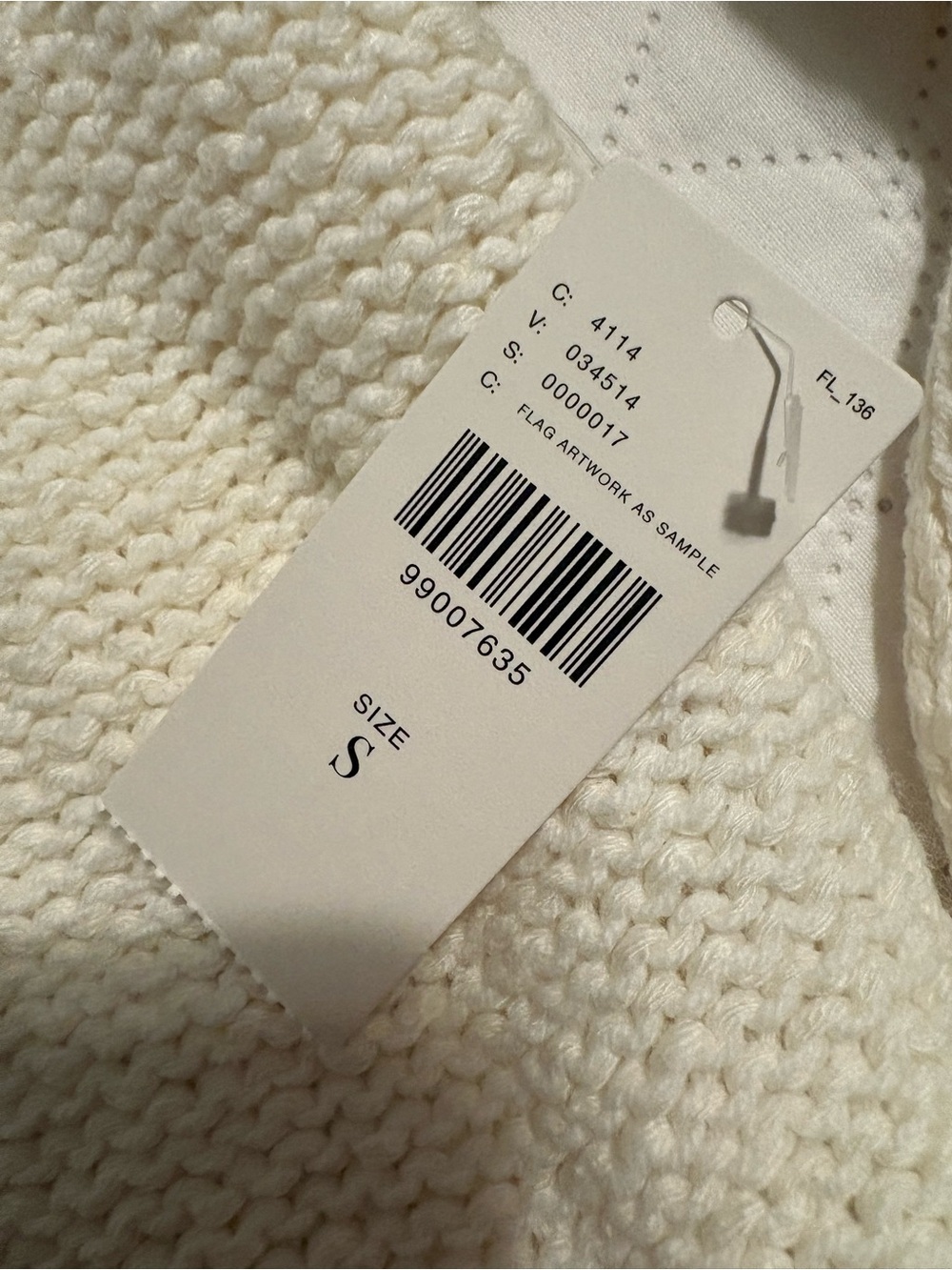NWT Anthropologie Maeve Knit Cardigan with American Flag Motif - Picture 4 of 7